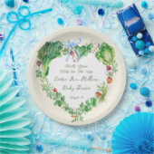 地元で育ったベビーで赤ちゃんシャワーを浴びる ペーパープレート (パーティー)