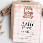 地元で育ったベビーファーマーズマーケットベビーシャワー 招待状