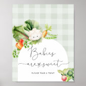 地元で育ったベビーベビーは甘いポスター ポスター (正面)