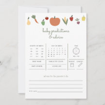 地元で育ったベビー予測アドバイスゲーム