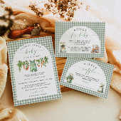 地元で育ったベビー挿入カード用ブック エンクロージャーカード