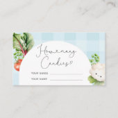 地元で育ったベビー瓶の中にキャンディーの数 エンクロージャーカード (正面)