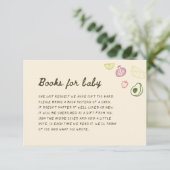 地元で育ったベビー用の手描き本 エンクロージャーカード (スタンド正面)