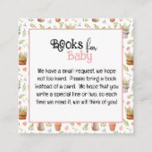 地元で育ったベビー用の本 エンクロージャーカード (正面)