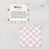 地元で育ったベビー用の本 エンクロージャーカード (正面/裏面)