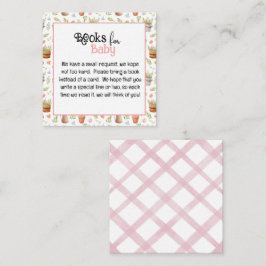 地元で育ったベビー用の本 エンクロージャーカード