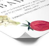 地元で育ったベビー農家市場はベビーを言わない ポスター (角)