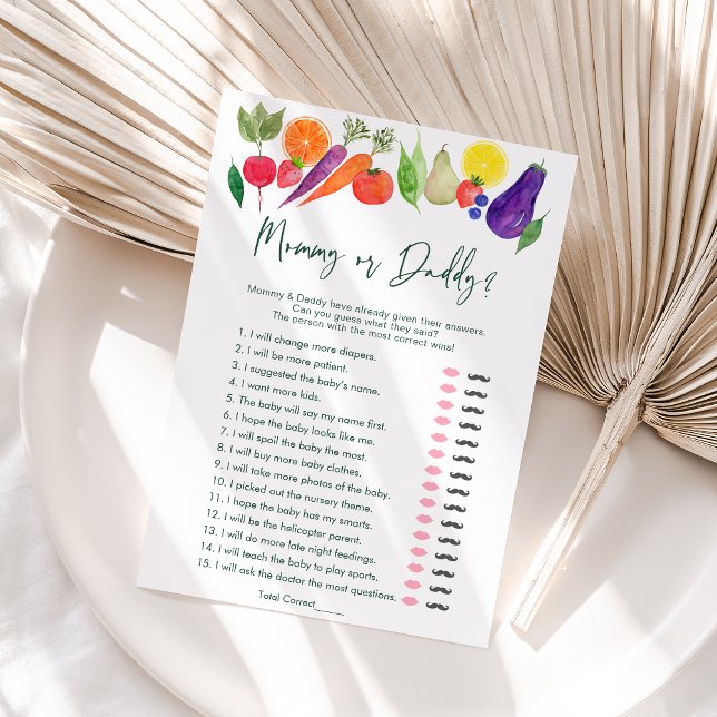 地元で育ったママまたはパパの赤ちゃんシャワーゲーム (クリエイターアップロード済み)