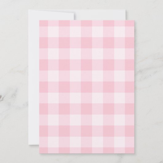 地元で育った女の子の赤ちゃんシャワー 招待状 (裏面)