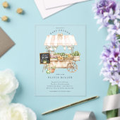 地元で育った市場のベビーシャワー招待状 アクリル招待状 (インサイチュ (ウェディング))