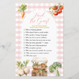 地元で育った新鮮な市場でゲストゲームを見つける