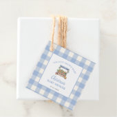 地元で育った男の子の赤ちゃんシャワー フェイバータグ (インサイチュ)