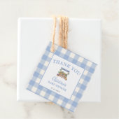 地元で育った男の子の赤ちゃんシャワー フェイバータグ (インサイチュ)