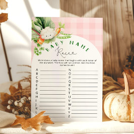 地元で育った秋ピンクの女の子ベビー名のレースゲーム