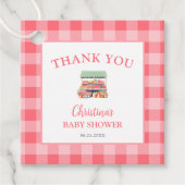 地元で育った赤ちゃんシャワーありがとう フェイバータグ (正面)