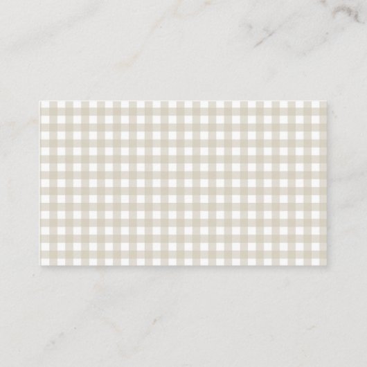 地元で育った赤ちゃんシャワーおむつラッフルカード エンクロージャーカード (裏面)