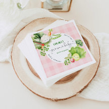 地元で育った赤ちゃんシャワーピンクの女の子の農家市場