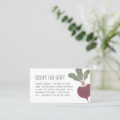 地元で育った赤ちゃんシャワーベビー用の本 名刺 (スタンド正面)