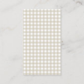 地元で育った赤ちゃんシャワーベビー エンクロージャーカード (裏面)