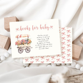 地元で育った赤ちゃんシャワーベビー エンクロージャーカード