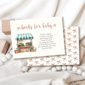 地元で育った赤ちゃんシャワーベビー エンクロージャーカード