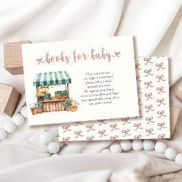 地元で育った赤ちゃんシャワーベビー エンクロージャーカード