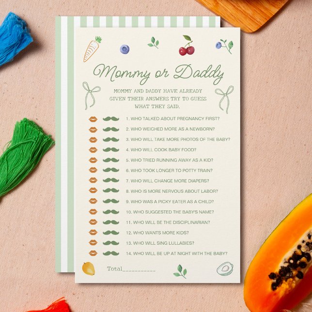 地元で育った赤ちゃんシャワーママまたはパパのゲーム (クリエイターアップロード済み)