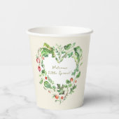 地元で育った赤ちゃんシャワー予約リクエスト 紙コップ (裏面)