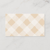 地元で育った赤ちゃんシャワー登録 エンクロージャーカード (裏面)