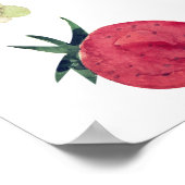 地元で育った赤ちゃんシャワー農家市場へようこそ ポスター (角)