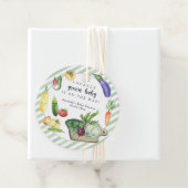 地元で育った赤ちゃんシャワー野菜の赤ちゃんシャワー フェイバータグ (インサイチュ)