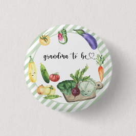 地元で育った赤ちゃんシャワー – おばあちゃん 缶バッジ