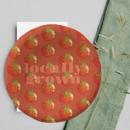 地元で育った赤ちゃんシャワー |カラーブロックはっきりした ペーパーボウル