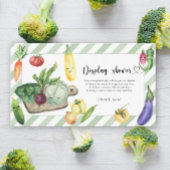 地元で育った赤ちゃんシャワー – シャワーカードを表示 エンクロージャーカード