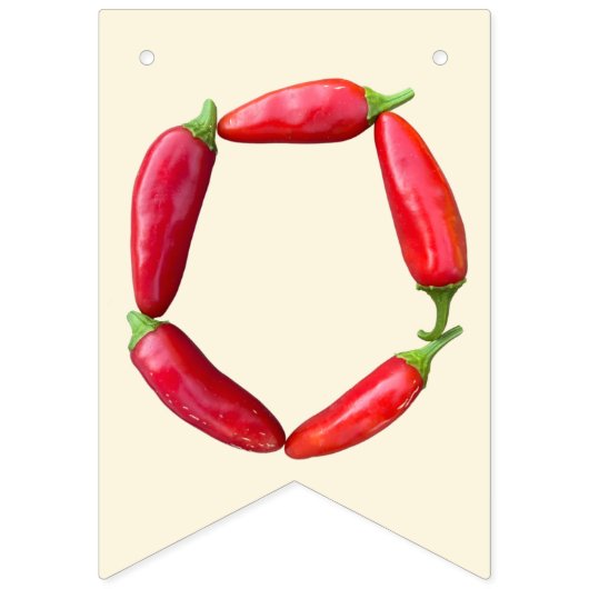 地元で育った赤ちゃんシャワー – ファーマーズマーケット バンティングフラッグ (第3の旗)