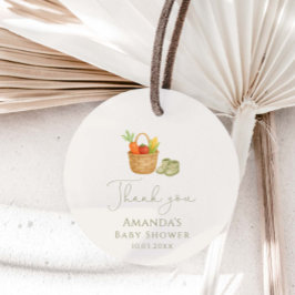 地元で育った赤ちゃんシャワー フェイバータグ