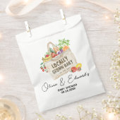 地元で育った赤ちゃんシャワー フェイバーバッグ (クリップ留めされた状態)