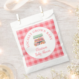 地元で育った赤ちゃんシャワー フェイバーバッグ