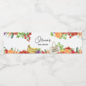 地元で育った赤ちゃんシャワー ペットボトルラベル (シングルラベル)