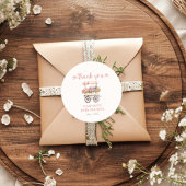 地元で育った赤ちゃんシャワー ラウンドシール