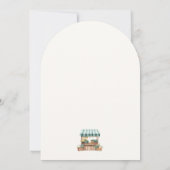 地元で育った赤ちゃんシャワー 招待状 (裏面)