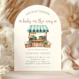 地元で育った赤ちゃんシャワー 招待状