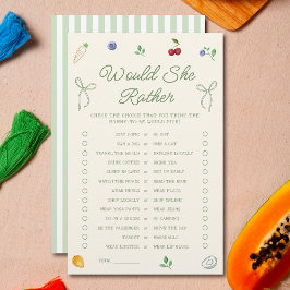 地元で育った赤ん坊シャワーは彼女はむしろゲームだろう