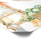 地元で育った赤ん坊シャワー何人のキャンディゲーム ポスター (角)