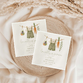 地元で育った赤男女兼用ちゃんシャワー スタンダードランチョンナプキン