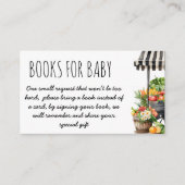 地元で育った農家がベビーの書籍を販売 エンクロージャーカード (正面)