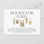 地元で育った農家がベビーの書籍を販売 エンクロージャーカード (正面)