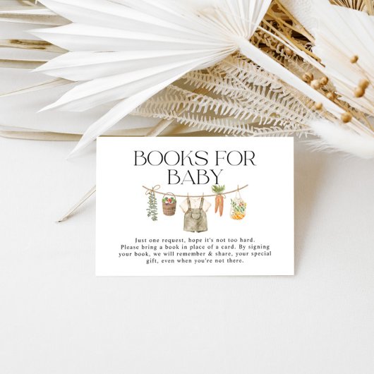 地元で育った農家がベビーの書籍を販売 エンクロージャーカード