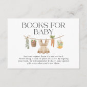 地元で育った農家がベビーの書籍を販売 エンクロージャーカード (正面)