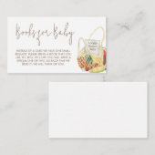 地元で育った農家のベビー向けマーケットブック エンクロージャーカード (正面/裏面)